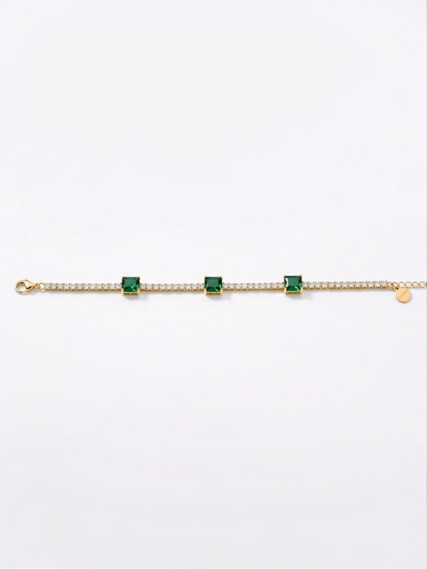 Yasrab – Emerald Queen Tennis Bracelet