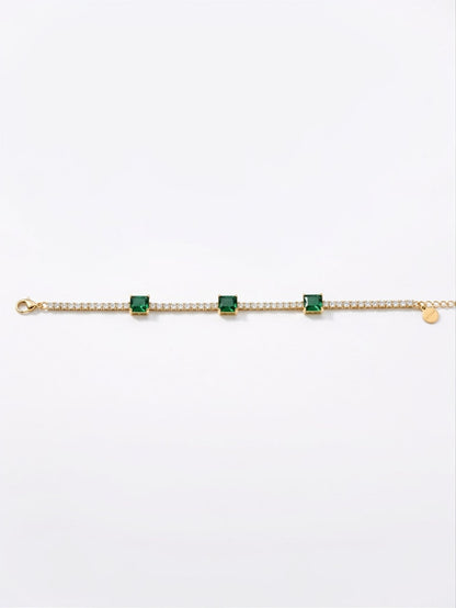 Yasrab – Emerald Queen Tennis Bracelet